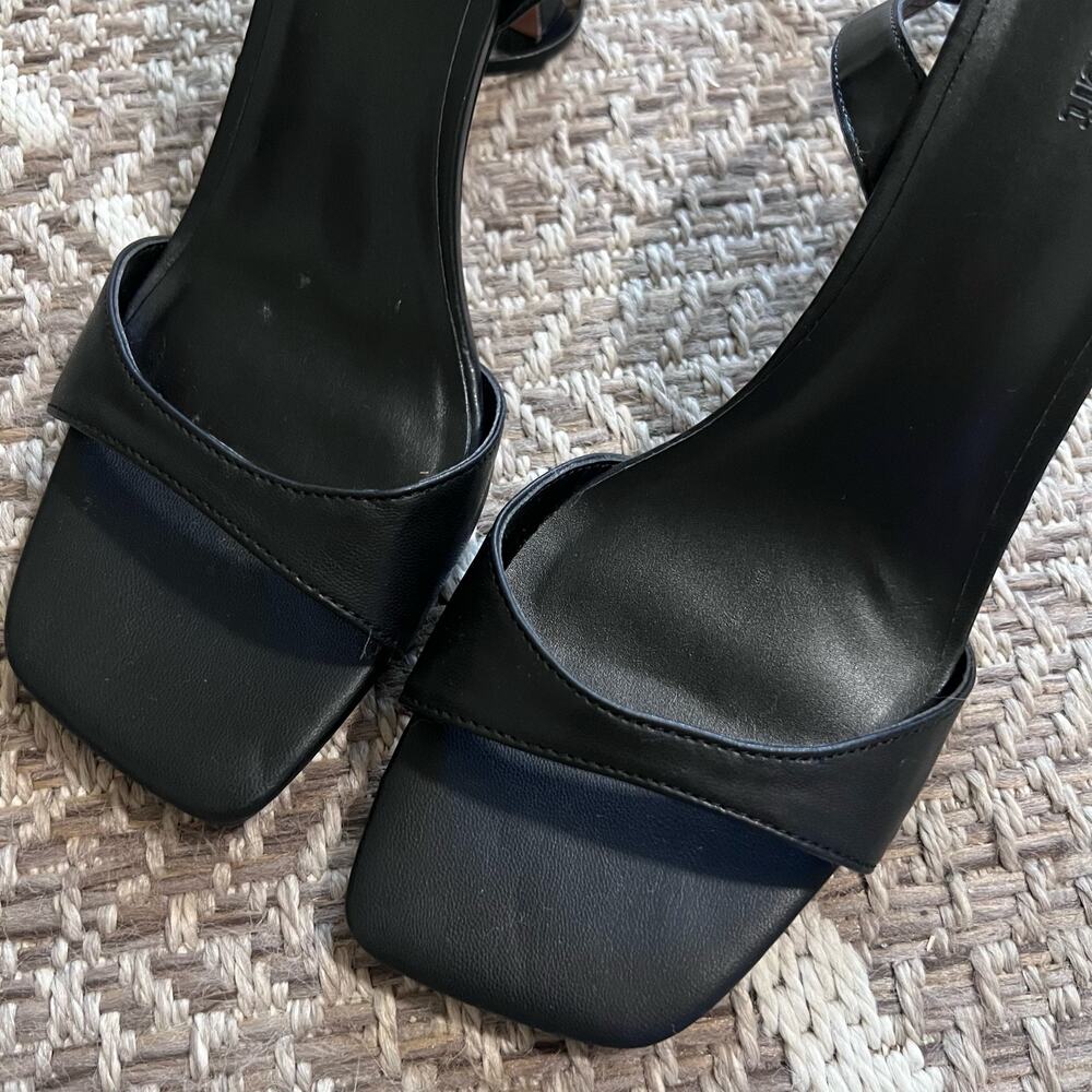 Open edit ankle wrap heels sz 9.5 - Picture 7 of 7